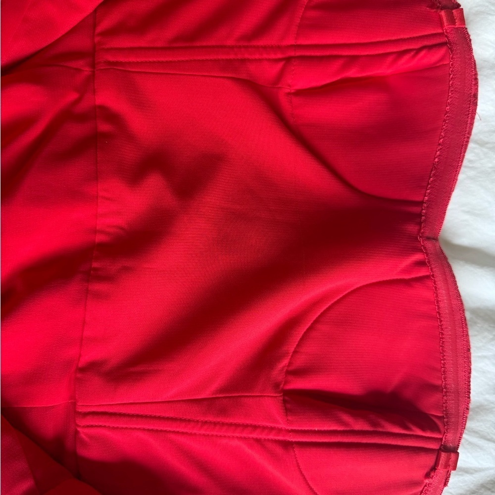 BCBGMaxAzria Red Lace Mini Dress - Picture 4 of 9